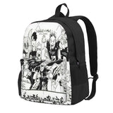Msby Jackals Backpacks Men's & Women's Manga Travel Backpack