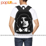 Muammar Al Gaddafi I Love Libya Backpack