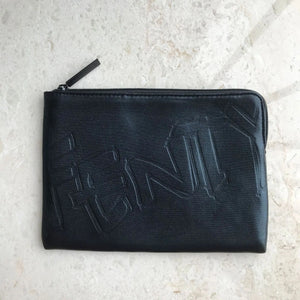 Mugle Angel Metallic Makeup Bag with Star Clutch Handbag