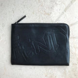 Mugle Angel Metallic Makeup Bag with Star Clutch Handbag