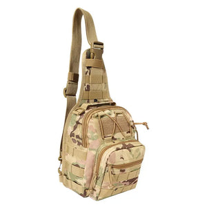 Large Tactical Chest Shoulder Bag for Outdoor Activities