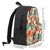 Multi-Ethnic Crowd Backpacks Men's and Women's Zipper Backpacks