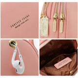 Pink Mini Backpack Purse Female Backpack for Women Ladies Bookbag