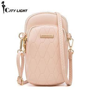 Multi-Function Messenger Shoulder Bag Women Crossbody Cell Phone Bags