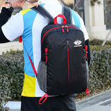 Multi-Function Travel Backpack Folding Oxford Cloth Zipper Backpack Waterproof