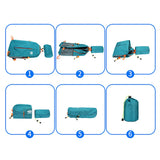 Multi-Function Zipper Backpack Folding