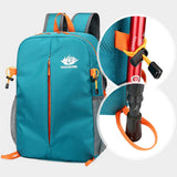 Multi-Function Zipper Backpack Folding
