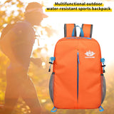 Multi-Function Zipper Backpack Folding