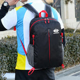 Multi-Function Zipper Backpack Folding