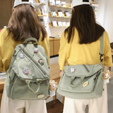Harajuku Style Large Capacity Women Backpack Schoolbag