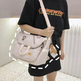 Harajuku Style Large Capacity Women Backpack Schoolbag