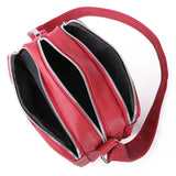 Women's Solid Shoulder Bag High Messenger Pack Daily Crossbody Bag