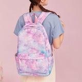 Tie Dye School Backpack Set for Students