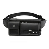 PU Leather Waist Packs Belt Bag Crossbody Shoulder Bag Travel Belt Bag
