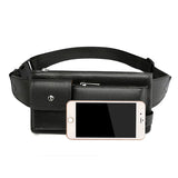 PU Leather Waist Packs Belt Bag Crossbody Shoulder Bag Travel Belt Bag