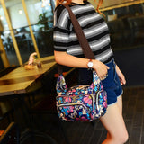 Summer Print Cross Body Women Bag Casual Hobo Shape Women Bag