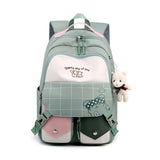 Nylon Backpack Travel Rucksack Casual Daypack School Bag for Women
