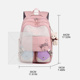 Nylon Backpack Travel Rucksack Casual Daypack School Bag for Women