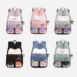 Nylon Backpack Travel Rucksack Casual Daypack School Bag for Women