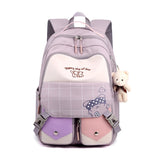 Nylon Backpack Travel Rucksack Casual Daypack School Bag for Women