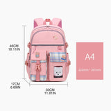 Cartoon Backpack for Girls Cute School Bag