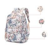 Multi-Pocket CAT Print School Backpack for Student Teenagers