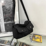 Canvas Big Size Handbag Female Male Teenager Student Over Large Messenger Bag