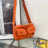 Canvas Big Size Handbag Female Male Teenager Student Over Large Messenger Bag