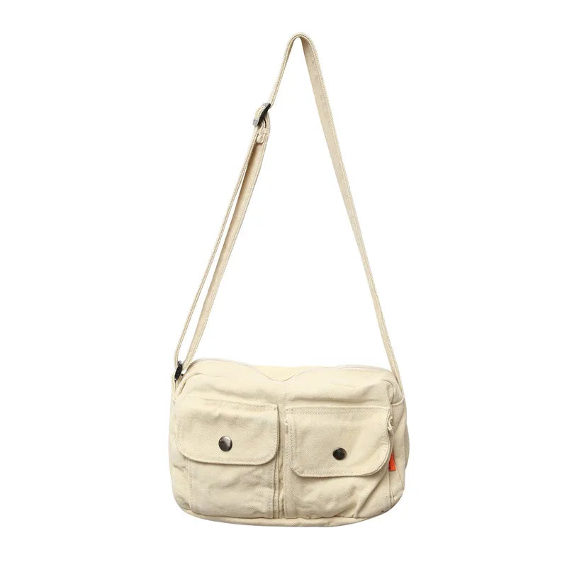 Canvas Big Size Handbag Female Male Teenager Student Over Large Messenger Bag