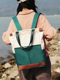 Large Capacity Waterproof Nylon Laptop Backpack