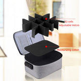 Multi-Purpose Document Storage Briefcase Business Trip Portable Seal