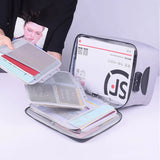 Multi-Purpose Document Storage Briefcase Business Trip Portable Seal