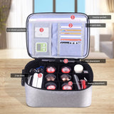 Multi-Purpose Document Storage Briefcase Business Trip Portable Seal