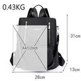 Solid High Casual Student School Backpacks for Teens
