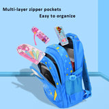 Multi-colors Kids Backpack Orthopedic Book Bag