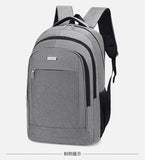 Large-Capacity Waterproof Backpack for Business and School