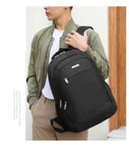 Large-Capacity Waterproof Backpack for Business and School