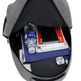 Large-Capacity Waterproof Backpack for Business and School