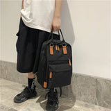 Multi-function Backpack Unisex School Bag Anti-theft Female Handbag