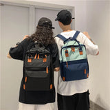 Multi-function Backpack Unisex School Bag Anti-theft Female Handbag