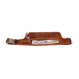 Leather Men's Pockets Retro Sports Waist Chest Bag