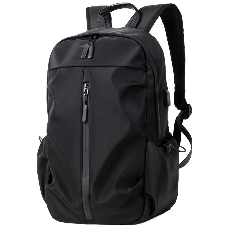 Multi-function Sports Backpack for Men Women Solid Laptop Bag