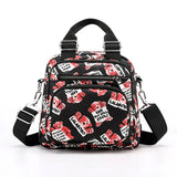 Multi-function Vintage Printing Bag Shoulder Crossbody Tote Handbags Purses