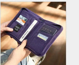 Travel Passport Wallet Ticket Document Storage Bag