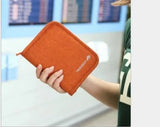 Travel Passport Wallet Ticket Document Storage Bag