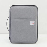 Multi-functional A4 Document Bags Waterproof Oxford Cloth Organized Tote