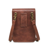 Women Punk Crossbody Shoulder Bag Street Steampunk Mini Phone Bag