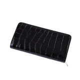 Crocodile Pattern Wallet Large Capacity Mobile Bag