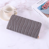 Crocodile Pattern Wallet Large Capacity Mobile Bag