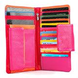 Anti-Theft Lady's Purse Wallet, Functional Long Wallet for Women